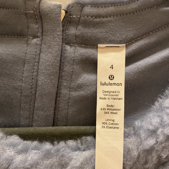 Lululemon wool whenever crew - Picture 2 of 2